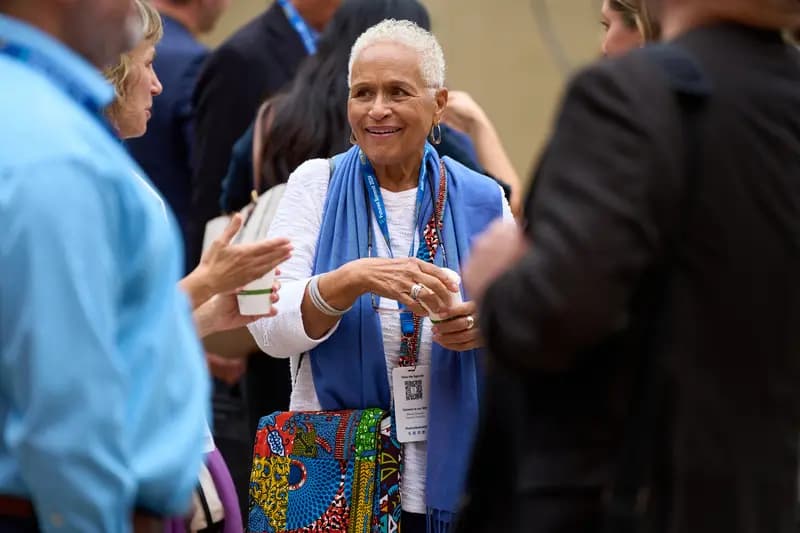 People networking at CCC Connect's event
